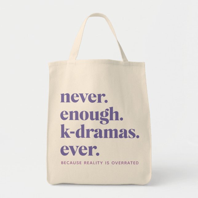 Tote Bag Cute Kdrama Coréen Drame Lover Personnalisé (Devant)