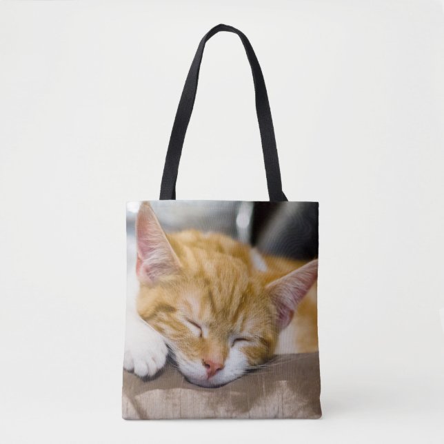 Tote Bag Cute Kitten (Devant)