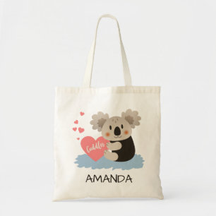 Tote Bag Cute Koala Cuddles ID386