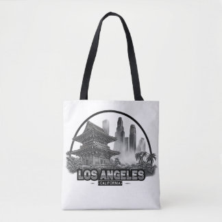 Tote Bag Cute minimaliste Los Angeles City California USA