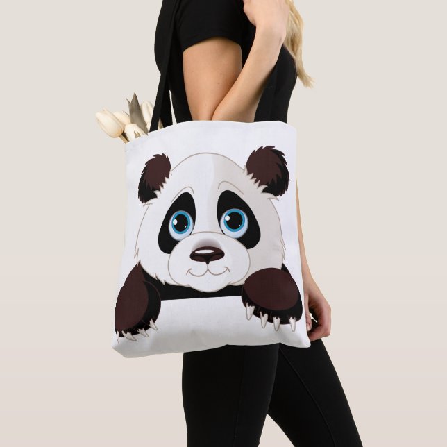 Tote Bag Cute ours Panda (De près)