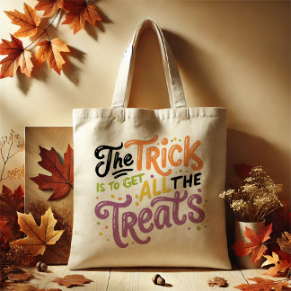 Tote Bag Cute Pastel Halloween "Le Trick est tous des cures