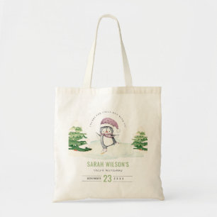 Tote Bag Cute Pastel Winter Penguin Enfants N'importe quel