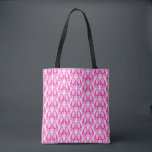 Tote Bag Cute Pink Baby Girl Bunny Feet Easter Patterned<br><div class="desc">This awesome patterned tote bag features a digital art image of a pair of pretty pink bunny feet. A great design for celebrating a baby girl,  especially during Spring or Easter.</div>
