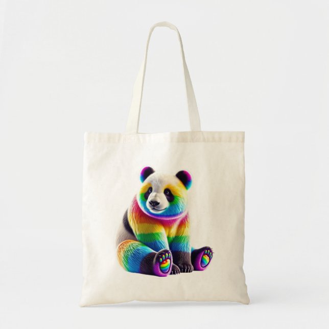 Tote Bag Cute Rainbow (Devant)