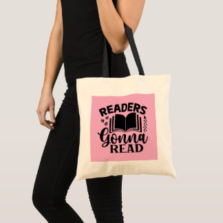 Tote Bag Cute Readers lettrage artistique