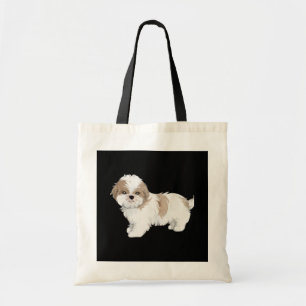 Tote Bag Cute Shih Tzu Puppy