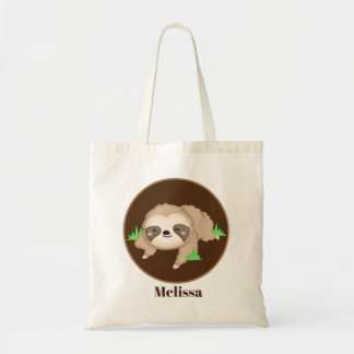 Tote Bag Cute sloth kids unisex