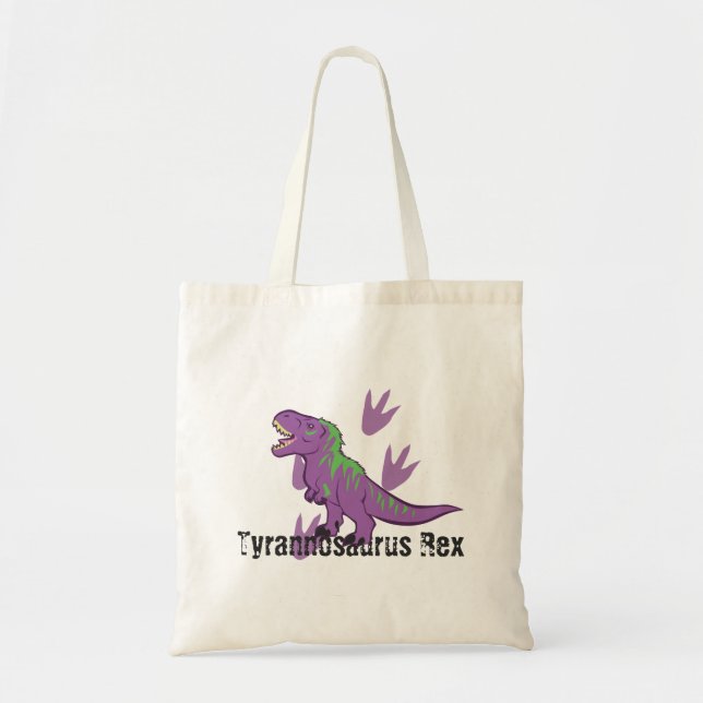 Tote Bag Cute Tyrannosaure (Devant)