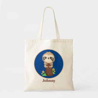 Tote Bag Cute unisex animal paresseux