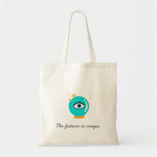 Tote Bag Cute weird magic crystal ball eye