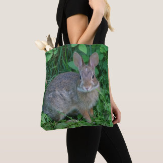 Tote Bag Cute Wild Brown lapin Faune Animal