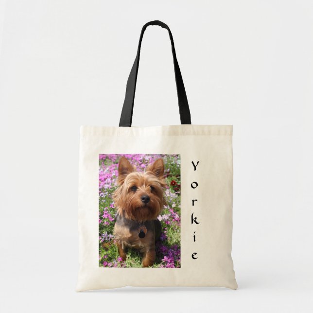 Tote Bag Cute Yorkie Chien Chien Chien Chien Maman Yorkshir (Devant)