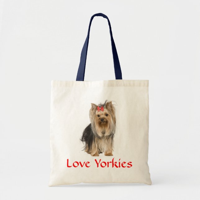 Tote Bag Cute Yorkie Maman Chien Chien Chien Chien Cadeau Y (Devant)