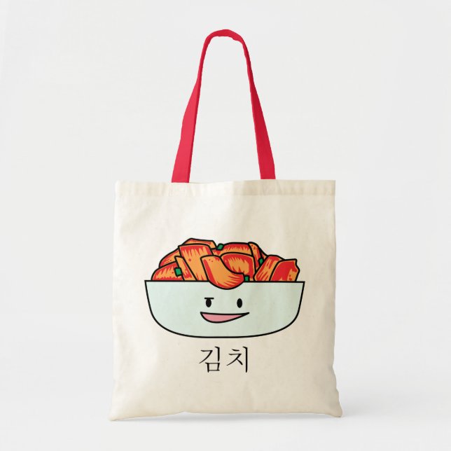 Tote Bag Cuvette heureuse de Kimchi Kimchee - conceptions (Devant)