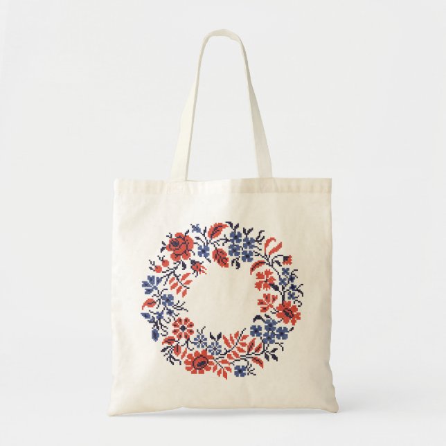 Tote Bag Cycle des fleurs (Devant)