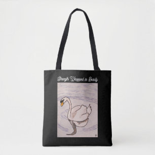 Tote Bag Cygne - Force enveloppée dans la beauté