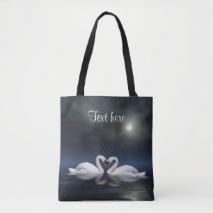 Tote Bag Cygnes affectueux