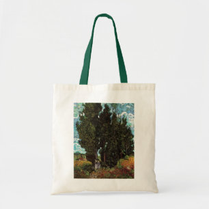 Tote Bag Cyprès avec figures féminines de Vincent van Gogh