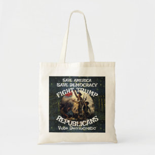 Tote Bag Czar Rue Menteur Trump POTUS Patriotique MAGA Trai