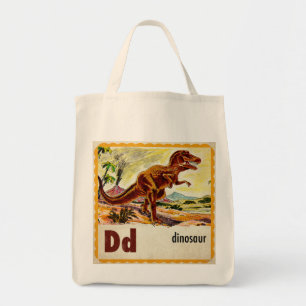 Tote Bag D est pour le dinosaure