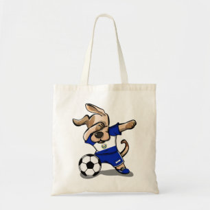 Tote Bag Dabbing Chien El Salvador Fans de football Jersey 