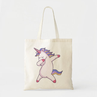 Tote Bag Dabbing Unicorn