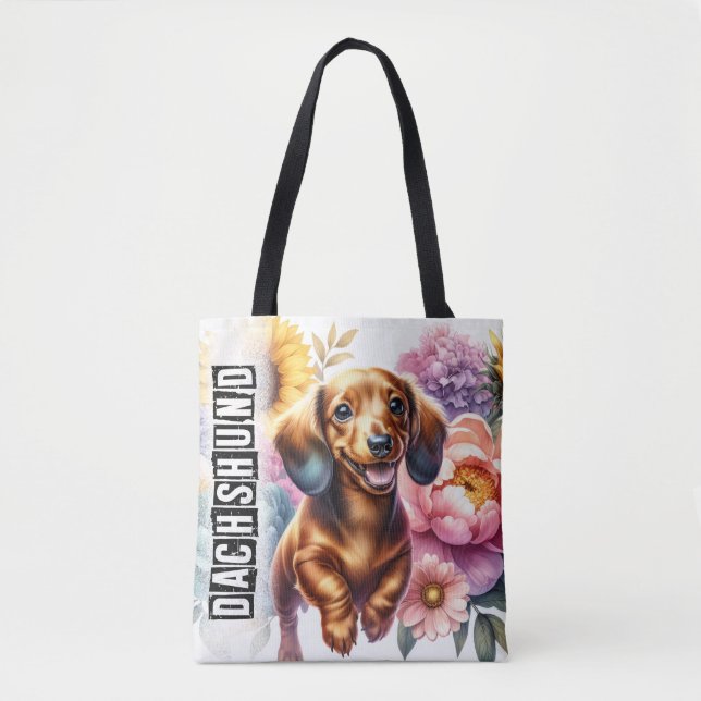 Tote Bag Dachshund (Devant)