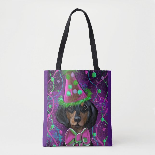 Tote Bag Dachshund (Devant)