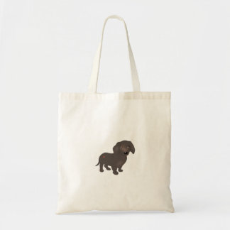 Tote Bag Dachshund avec un coeur