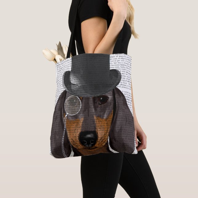 Tote Bag Dachshund, Hound officiel et Casquette (De près)