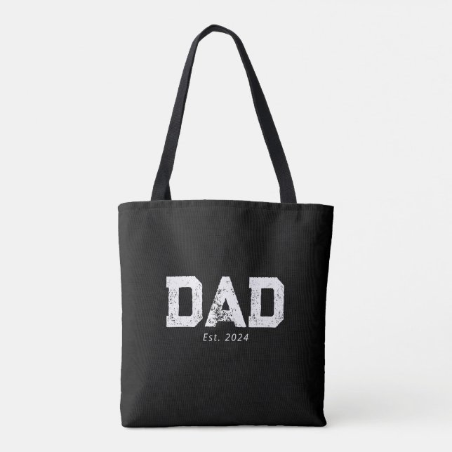 Tote Bag Dad Established New Dad Gift (Dos)