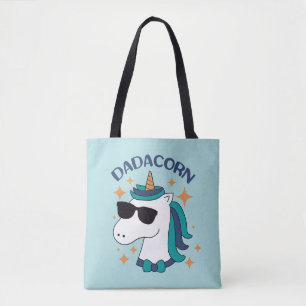 Tote Bag Dadacorn Avec Lunettes De Soleil