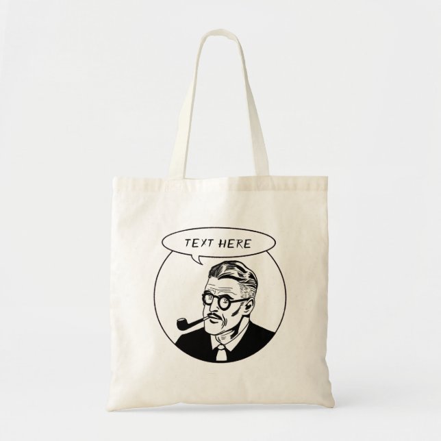 Tote Bag Daddy Dit "Personnaliser Texte" (Devant)
