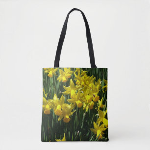 Tote Bag Daffodiles Jaunes I Fleurs De Printemps Cheveux