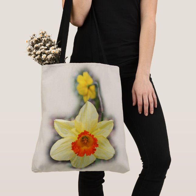 Tote Bag Daffodils dans les bois (De près)