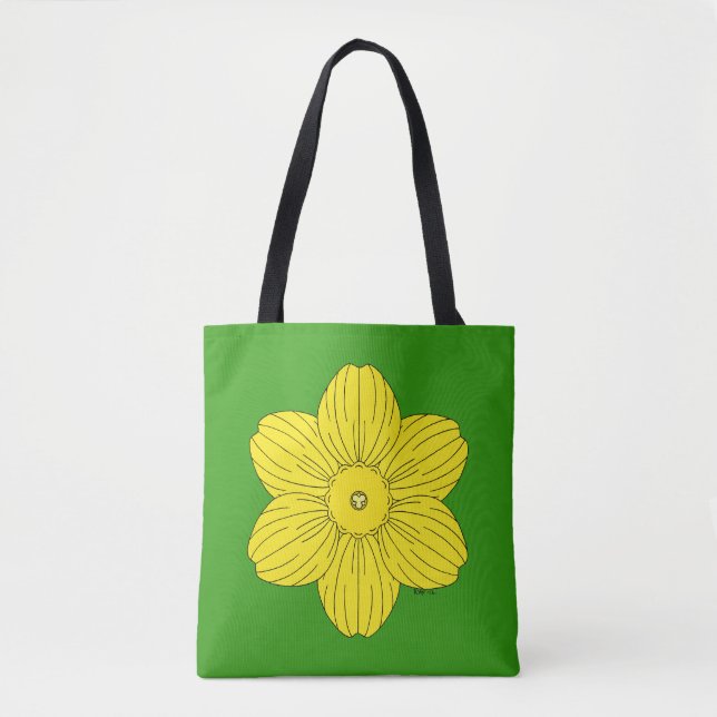 Tote Bag Daffodique héraldique (Devant)