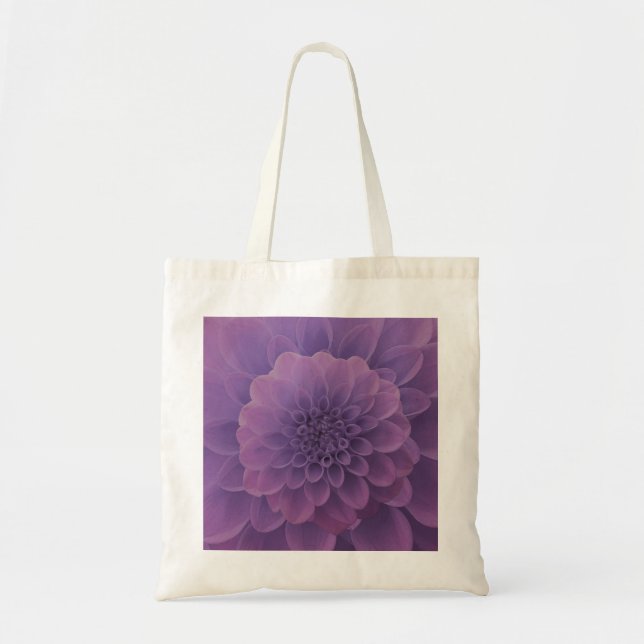Tote Bag Dahlia violet (Devant)