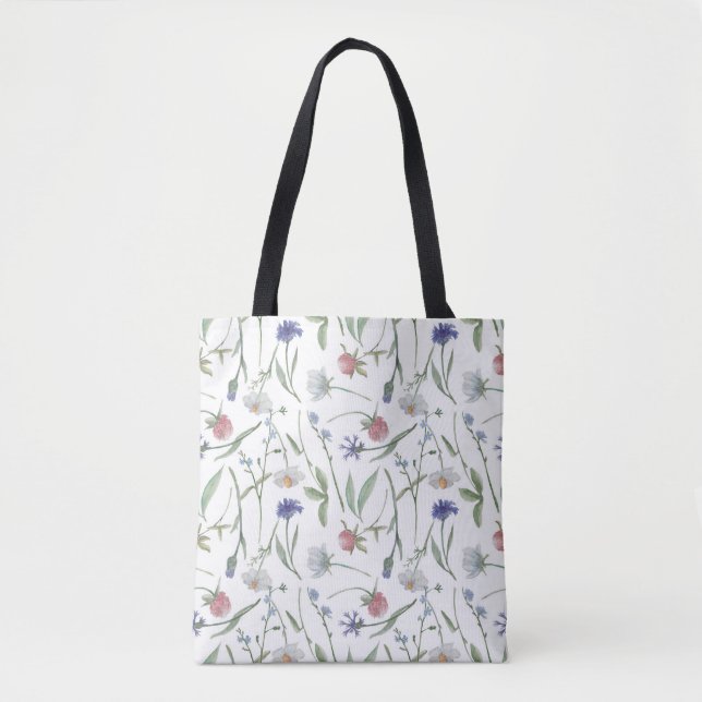 Tote Bag Dainty fleur sauvage (Devant)