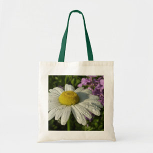 Tote Bag Daisy et lilas d'été botanique