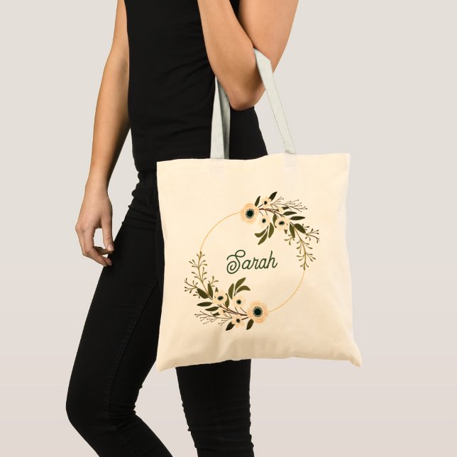 Tote Bag Daisy personnalisé fourre-tout (Devant (produit))