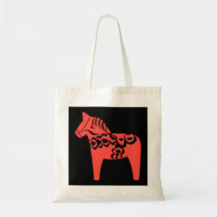 Tote Bag Dala Cheval Sweat - shirt à capuche Dalarna Suède