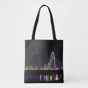 Tote Bag Dallas Skyline Hunt