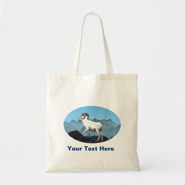 Tote Bag Dall's Sheep (Devant)
