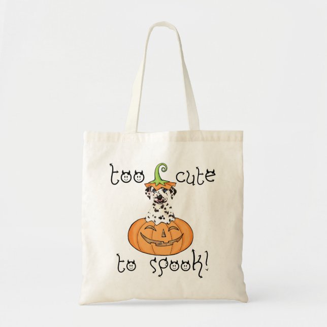 Tote Bag Dalmate de Halloween (Devant)