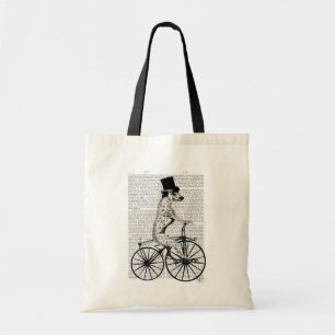 Tote Bag Dalmatien à vélo