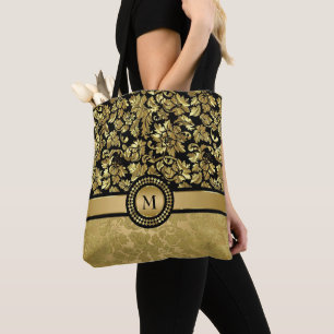 Tote Bag Damas Monogramme Gold