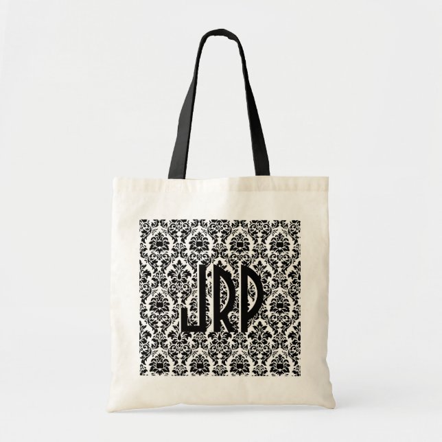 Tote Bag Damas noir et blanc (Devant)