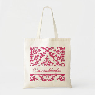 Tote Bag Damas roses #6 @ VictoriaShaylee avec nom personna
