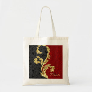 Tote Bag Damas Rouge Et Noir